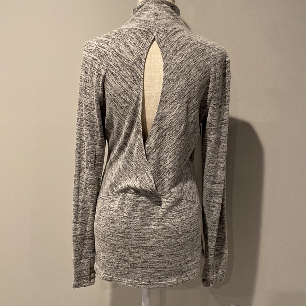 Apana Mock Turtleneck Long Sleeve Tunic Size: L